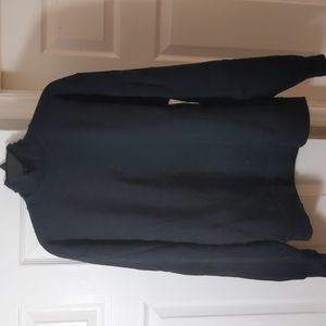 American Apparel Flex Fleece Turtleneck (mock), unisex size XL, black